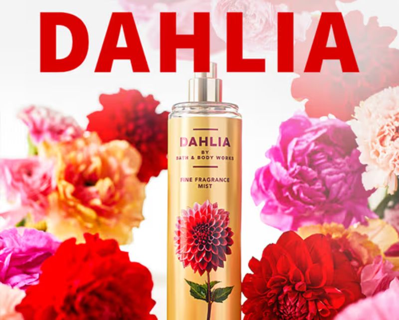 Bath & Body works Dahlia Fine Fragarance Mist 236ml