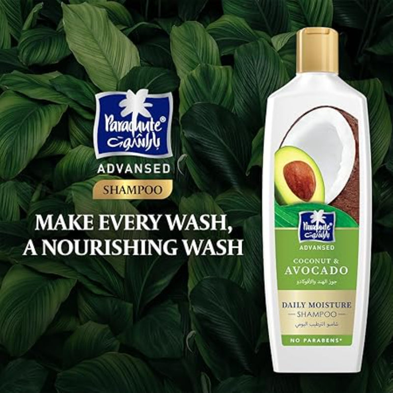 Parachute Adv Coconut & Avocado Daily Moisture Shampoo 340ml