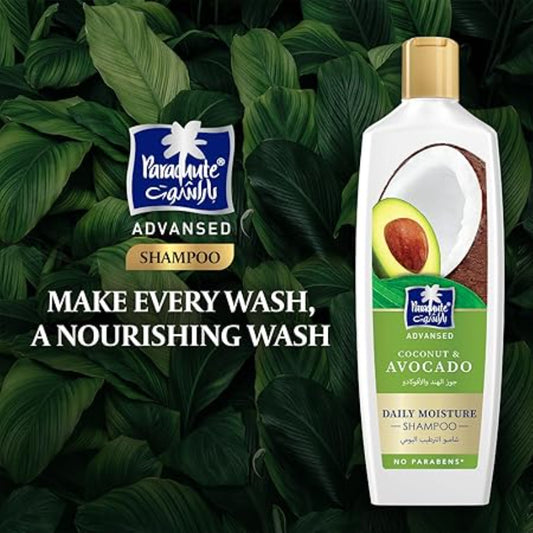 Parachute Adv Coconut & Avocado Daily Moisture Shampoo 340ml