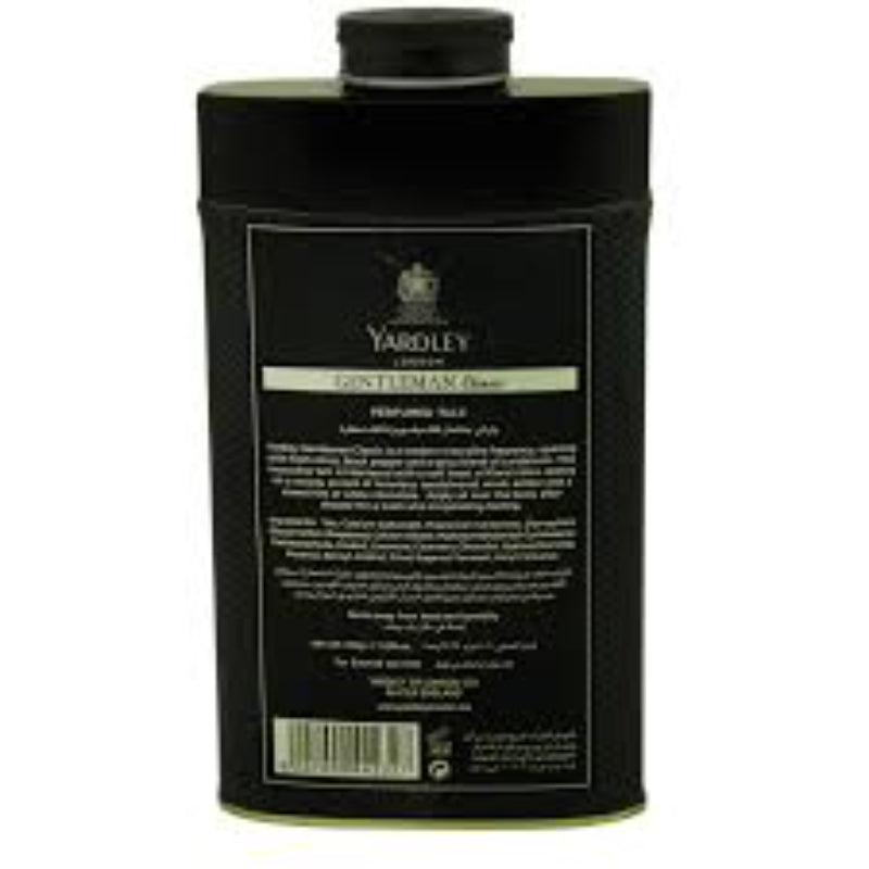 Yardley London Gentleman Classic Perfumed Talcum Powder for Men 150g - Long Lasting Fresh Body Talc for Odor Protection, Swea