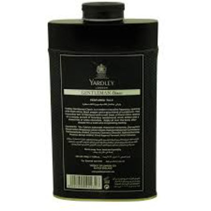 Yardley London Gentleman Classic Perfumed Talcum Powder for Men 150g - Long Lasting Fresh Body Talc for Odor Protection, Swea