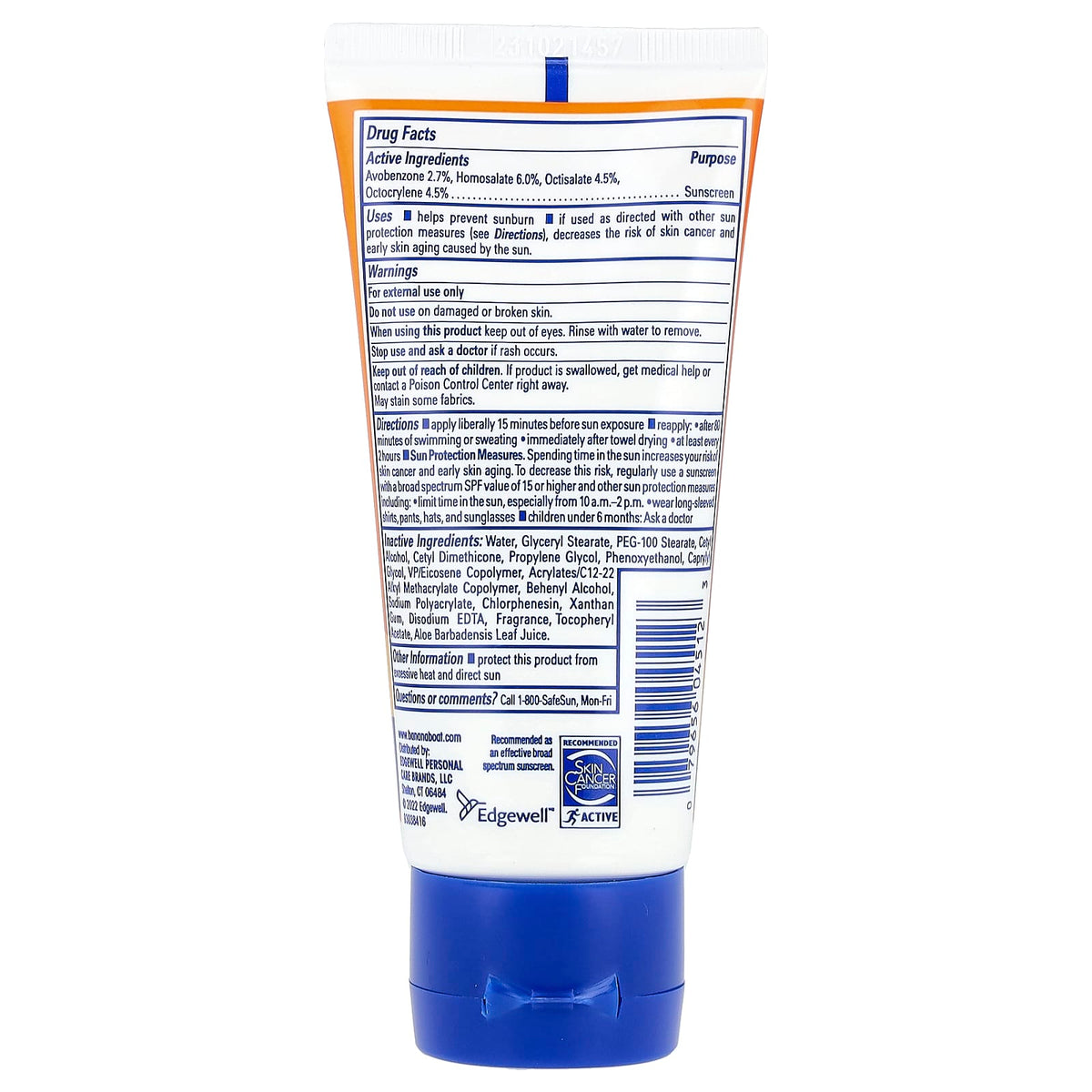 Banana Boat Sport Ultra Sunscreen Lotion SPF 30 PA++++ 90ml