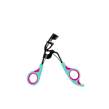 Glamorous Face Pro Lash Curler With Silicone Rubber (Green&Pink)