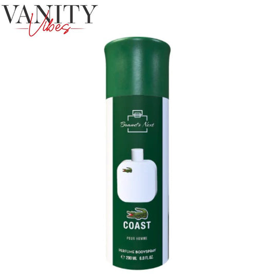 Brand’s Next Coast Pour Homme Perfume Body Spray 200ml Long-Lasting Masculine Fragrance