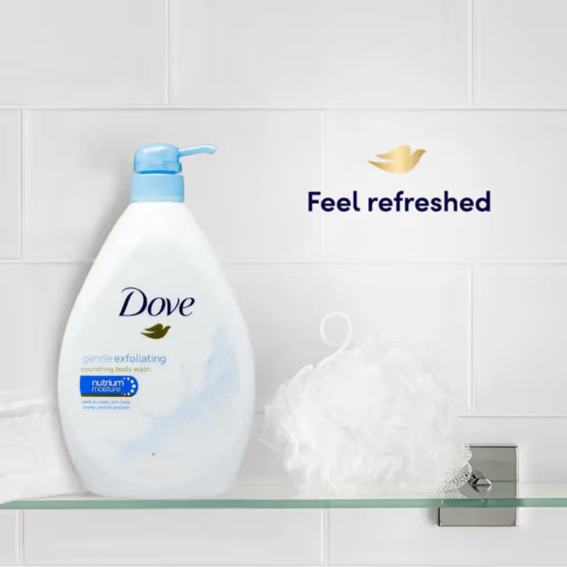 Dove Gentle Exfoliating Nourishing Body Wash 550ml