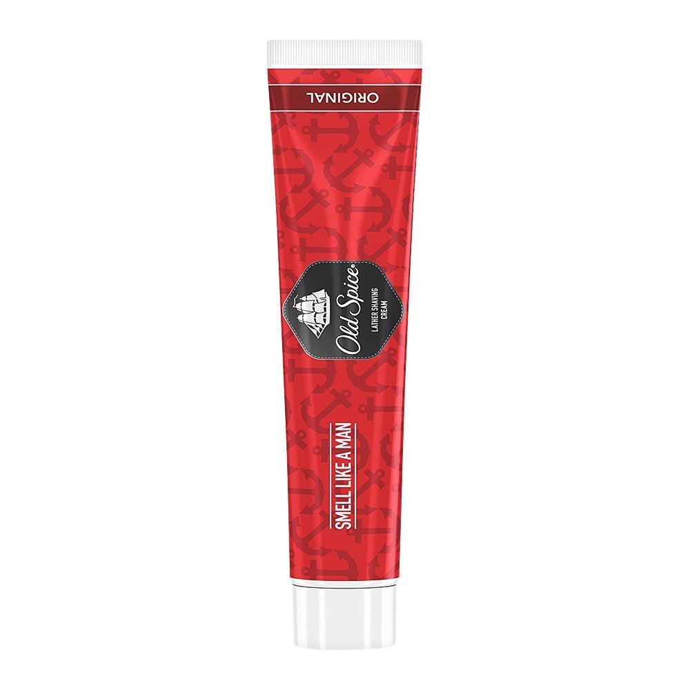 Old Spice Lather Shaving Cream with Original Fragrance 70 g Smooth Shave & Masculine Scent