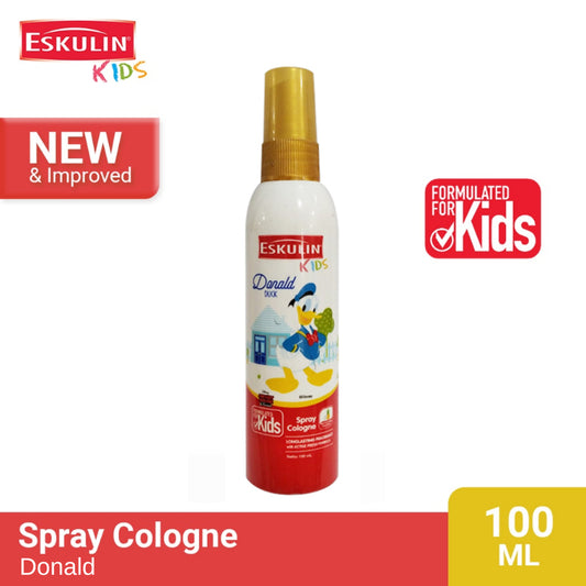 Eskulin Mickey Mist Cologne 100ml - Long Lasting Sweet Fruity Floral Fragrance Body Mist for Kids & Teens Daily Use Deodorizi