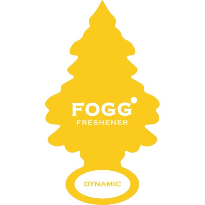 Fogg Dynamic Paper Air Freshener – Long Lasting Refreshing Hanging Fragrance for Car, Room & Wardrobe