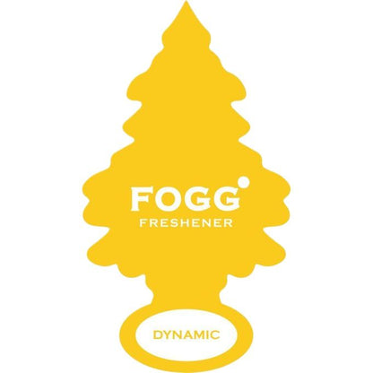 Fogg Dynamic Paper Air Freshener – Long Lasting Refreshing Hanging Fragrance for Car, Room & Wardrobe
