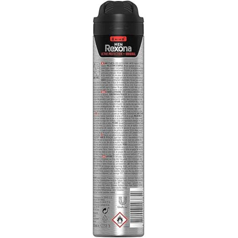 Rexona Men Active Protection + Original Deospray Anti-transpirant Anti-bacterial Anti-odour 48H 200ml