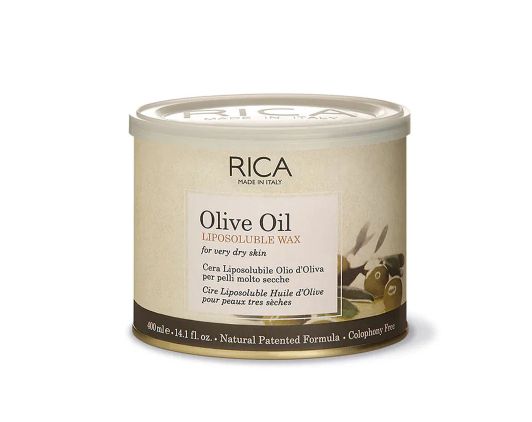RICA Olive Oil Liposoluble Wax For Very Dry Skin 400ML