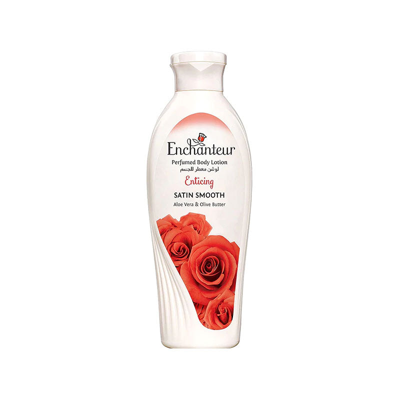 Enchanteur Enticing Body Lotion 100ml - Deep Moisturizing Skincare Lotion with Long Lasting Floral Fragrance, Soft Smooth Ski