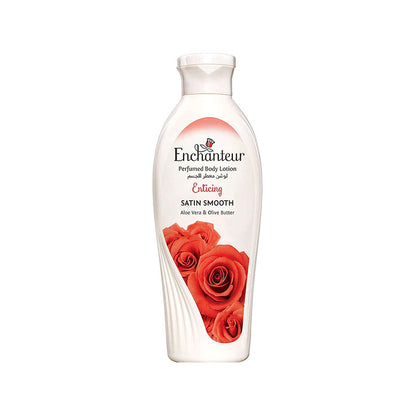 Enchanteur Enticing Body Lotion 100ml - Deep Moisturizing Skincare Lotion with Long Lasting Floral Fragrance, Soft Smooth Ski