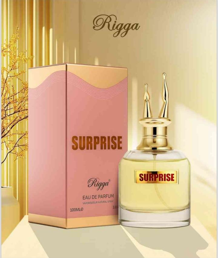 Rigga Surprise Eau de Parfum 100ml - Long Lasting Fresh Floral Fruity Fragrance Perfume for Men & Women Daily Wear Elegant Sc