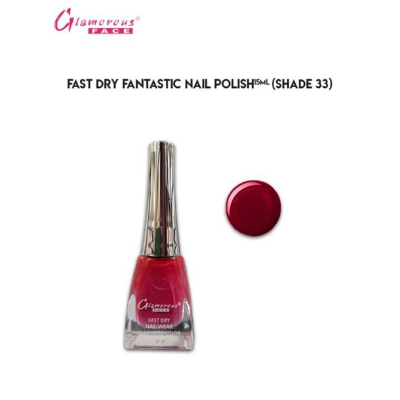 Glamorous Face Fast Dry Fantastic Nail Polish (SHADE 33)
