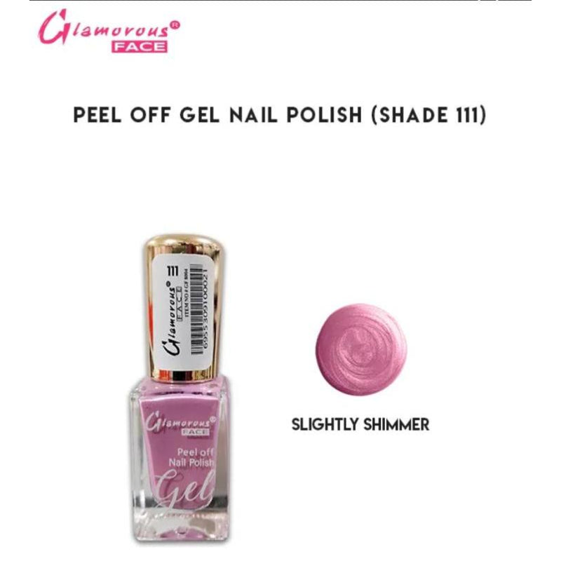 Glamorous Face Gel Peel Off Nail Polish (SHADE 111)