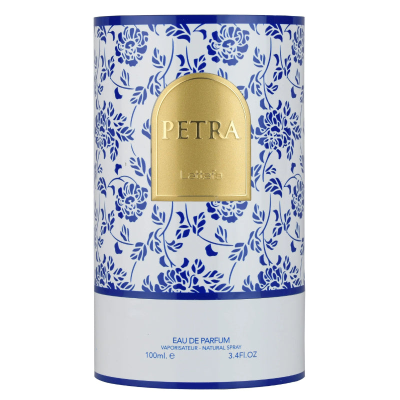 Lattafa Petra Eau de Parfum 100ml - Long Lasting Original Luxury Unisex Fragrance for Men & Women