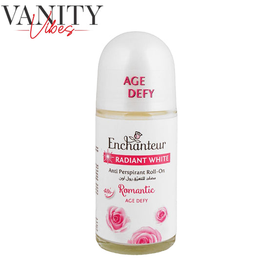 Enchanteur Age Defy White Romantic Roll On 50ml