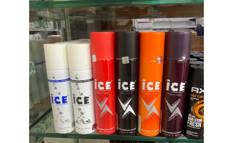 ICE Sakamichi Paris Blue Parfum Spray Body Spray 150ml Long-Lasting Fresh Masculine Fragrance