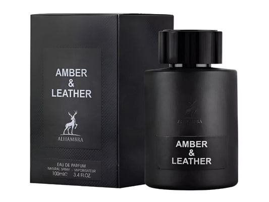 Amber and Leather by Al Hamra 100 Ml Perfume For Women And Men