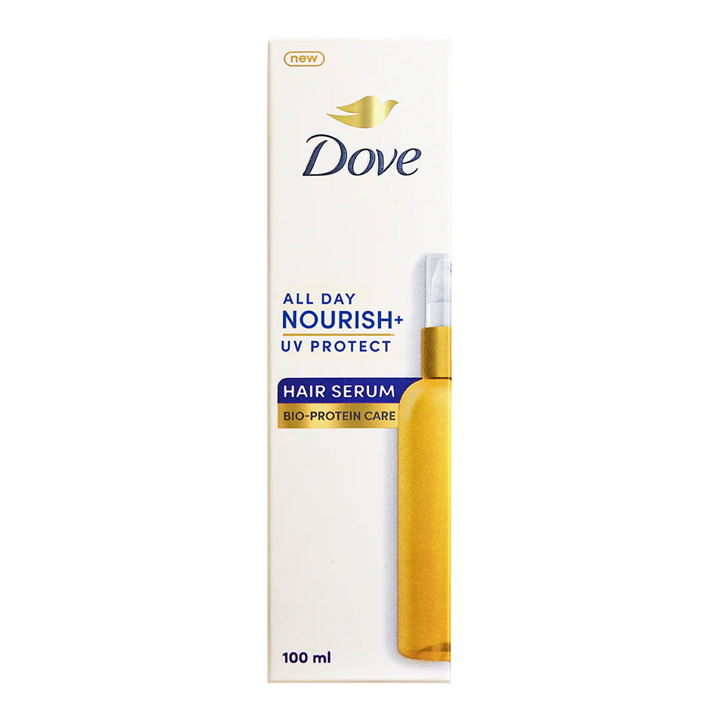 Dove All Day Nourish UV Protect Hair Serum Bio-Protein Care 100ml