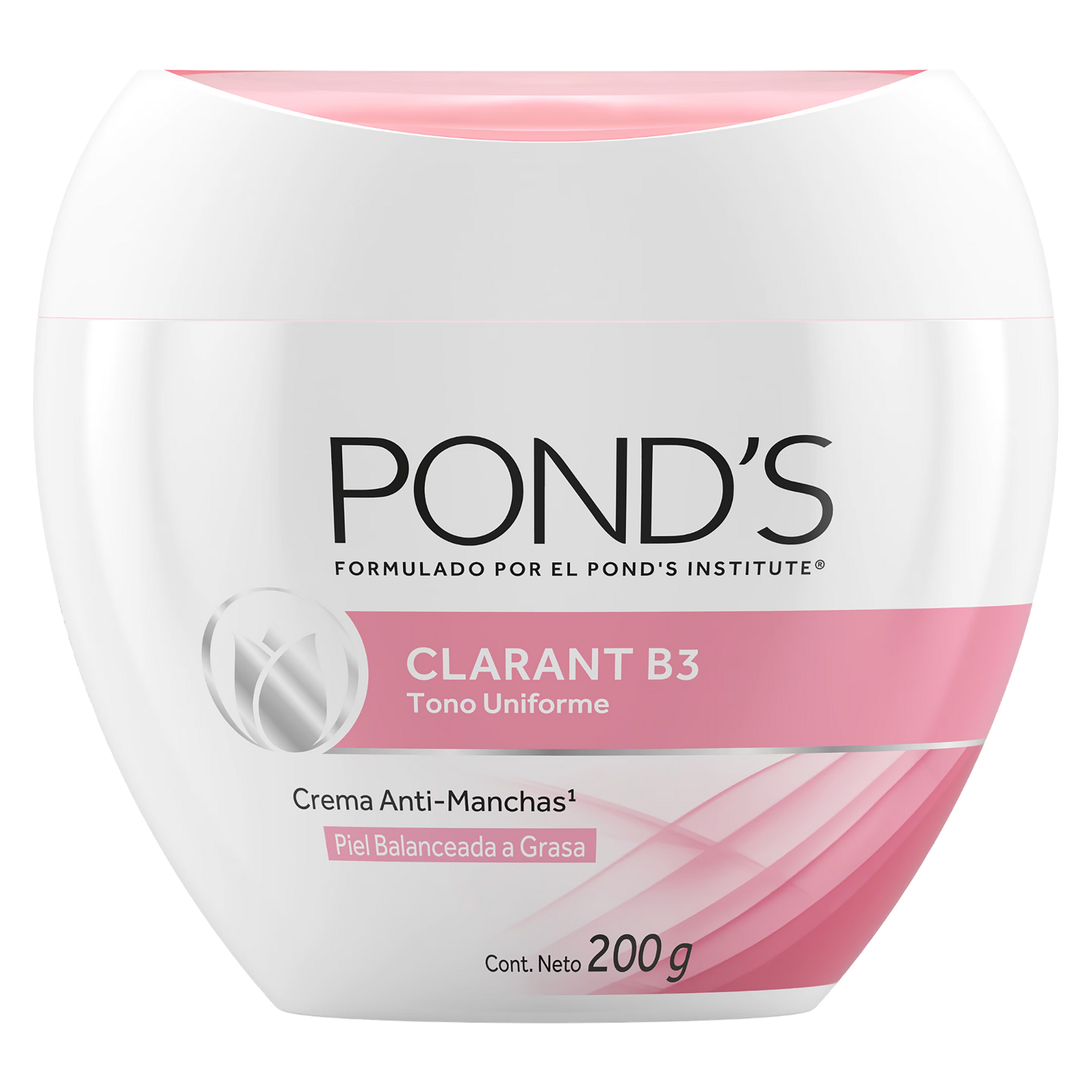 PONDS Pond’s Formulado por el Pond’s Institute Clarant B3 Tono Uniforme Anti-Manchas Cream for Oily Skin 200g - Even Tone & S