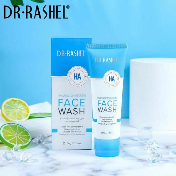 Dr. Rashel Hyaluronic Acid Moisturizing & Smooth Face Wash 100 g Hydration & Gentle Cleansing