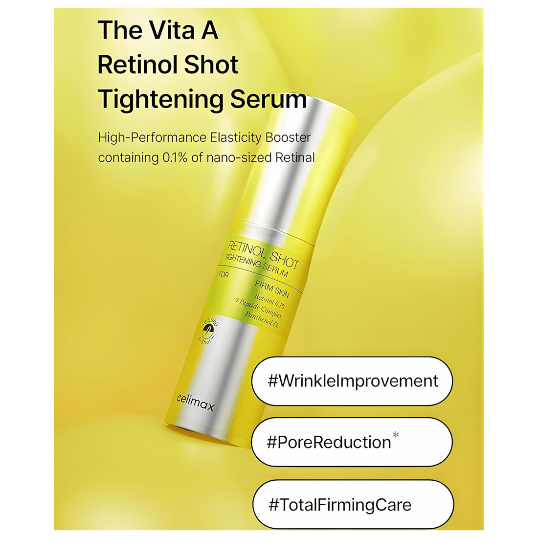 Celimax Retinol Shot Tightening Serum 30 ml Firming & Anti-Aging Care (K Beauty)