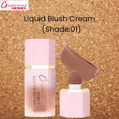 Glamorous Face Liquid Blush Cream (Shade:01)
