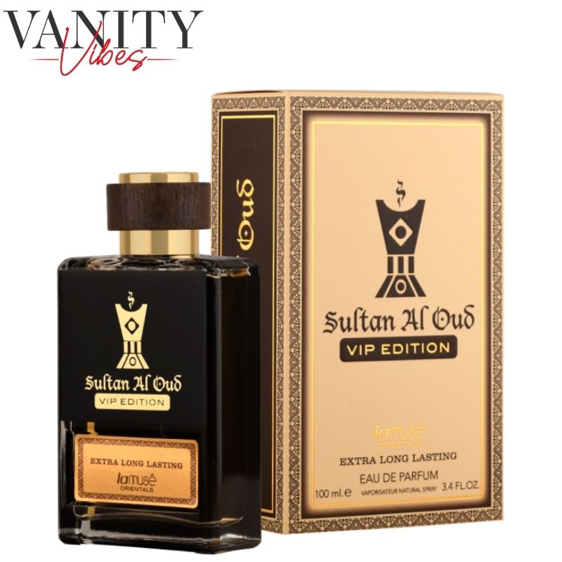 Sultan Al Oud VIP Edition By Lamuse Eau de Parfum 100ml (Luxury & Intense Oud Fragrance)