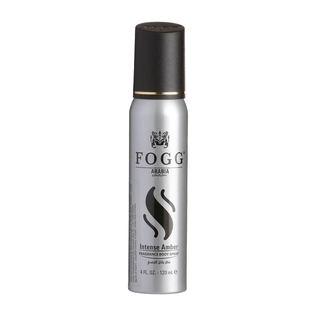 Fogg Arabia Edition Intense Amber Fragrance Body Spray, for Men, 120ml
