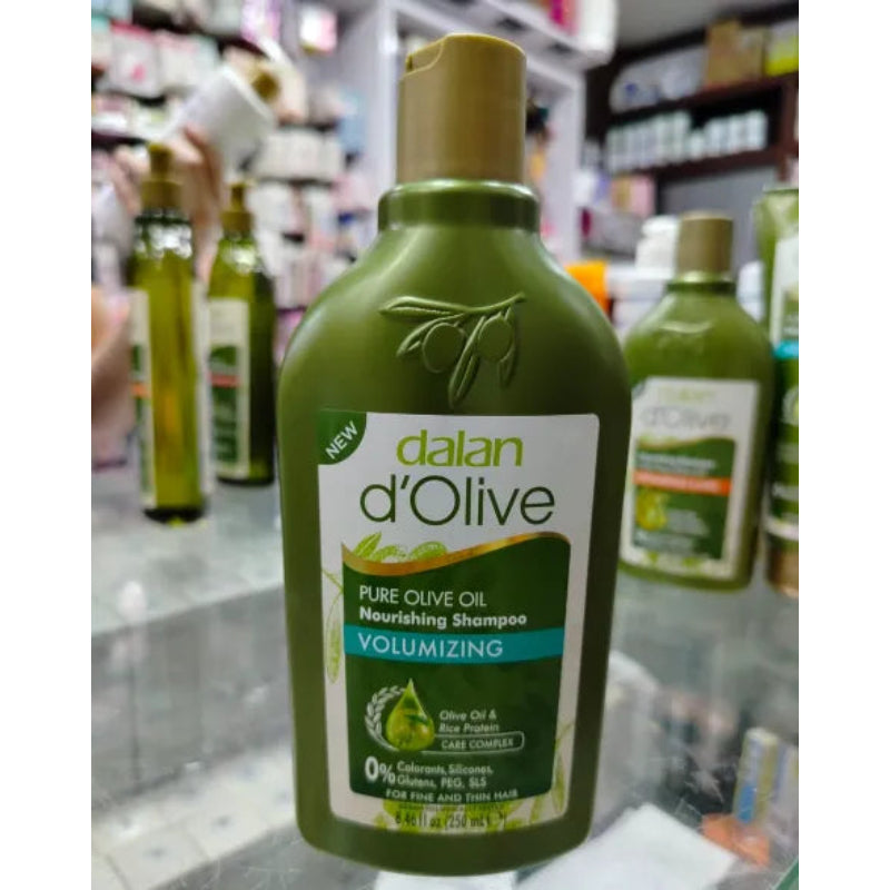 Dalan d'Olive Pure Olive Oil & Rice Protein Nourishing & Volumizing Shampoo 250ml