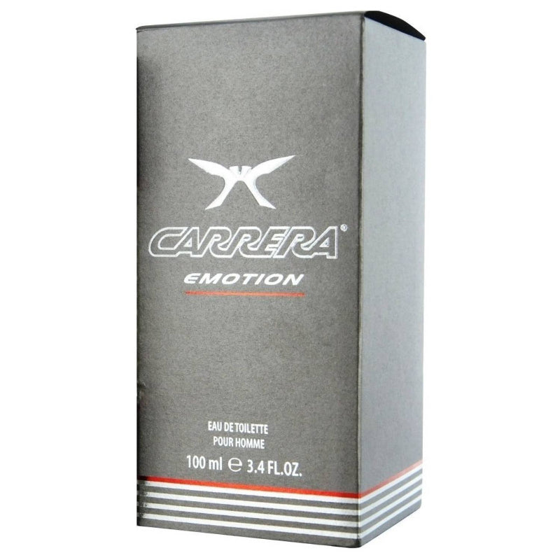 Carrera Emotions Eau De Toilette Pour Homme 100ml – Long Lasting Fresh Masculine Fragrance Spray for Men