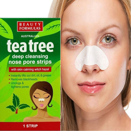 Beauty Formulas Tea Tree Nose Strip Pack of 6