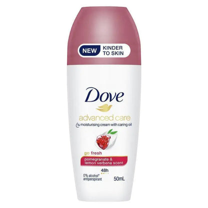 Dove Advanced Care Go Fresh Pomegranate Anti Perspirant Deodorant Roll On 50 ml