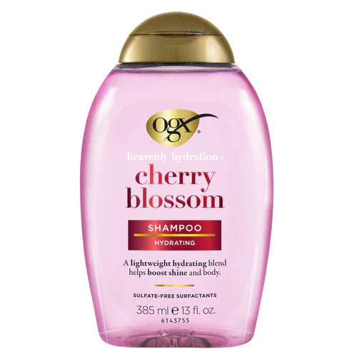 OGX Heavenly Hydration + Cherry Blossom Shampoo Hydrating 385ml