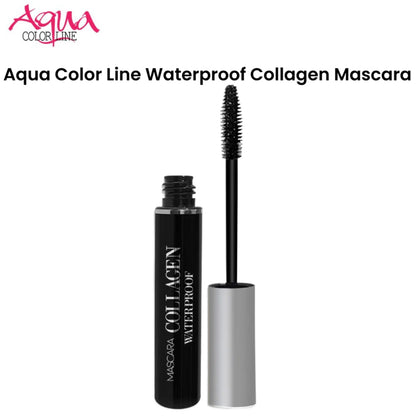 Aqua Color Line Waterproof Collagen Mascara