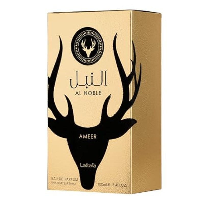 Aris Perfumes Lattafa Al Noble Ameer Eau de Parfum Spray for Unisex-100ml