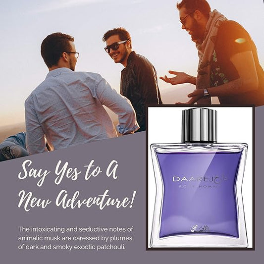 Daarej Eau de Parfum by Rasasi 100ml for Men Long-Lasting Masculine Fragrance