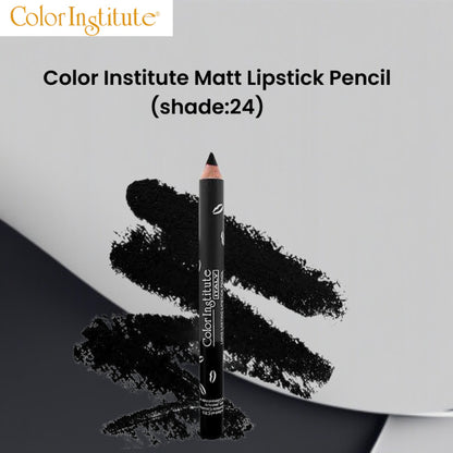 Color Institute Matt Lipstick Pencil (Shade:24)