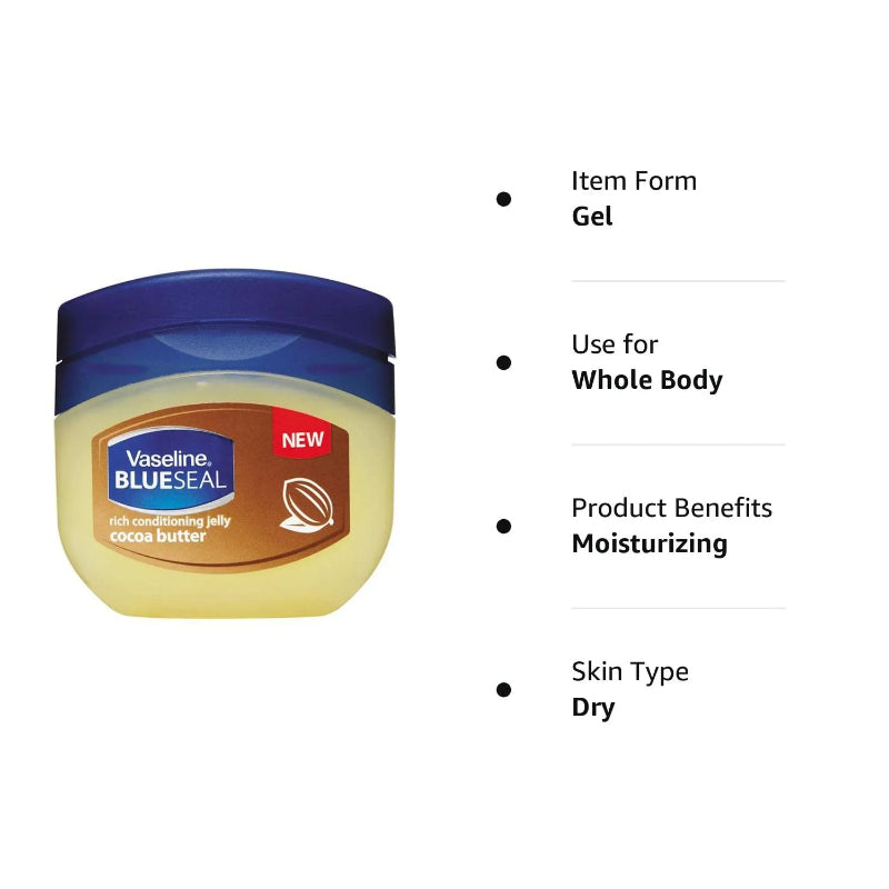 Vaseline Blueseal Cocoa Butter Rich Conditioning Jelly 250ml