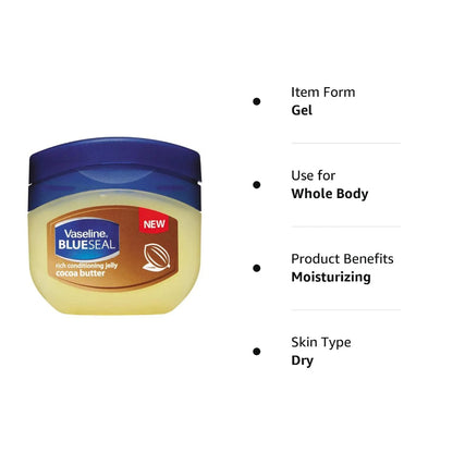 Vaseline Blueseal Cocoa Butter Rich Conditioning Jelly 250ml