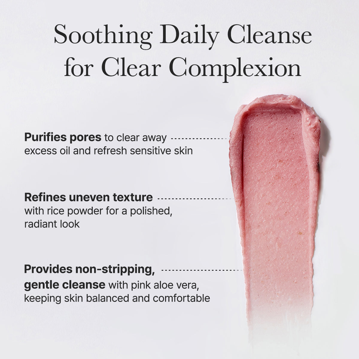 Arencia Fresh Rosehip Rice Mochi Cleanser 120 g Gentle Cleansing & Hydrating Care (K Beauty)