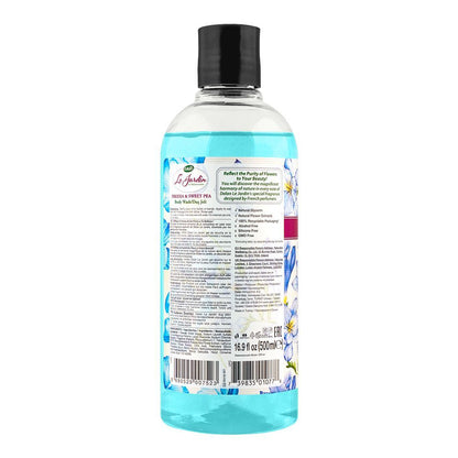 Dalan Le Jardin Freesia & Sweet Pea Ultra Rich Perfumed Body Wash 500ml - Luxurious Shower Gel for Soft, Smooth & Long Lastin