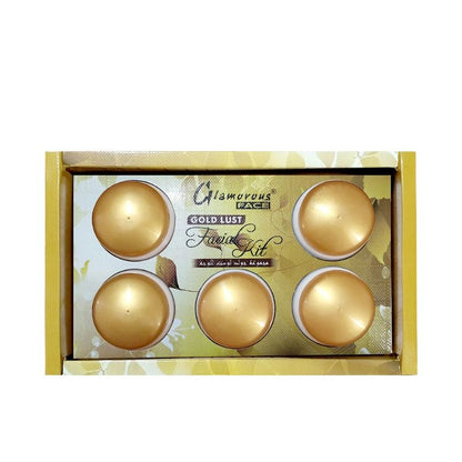 Glamorous Face 5 In 1 Gold Lust Facial Kit