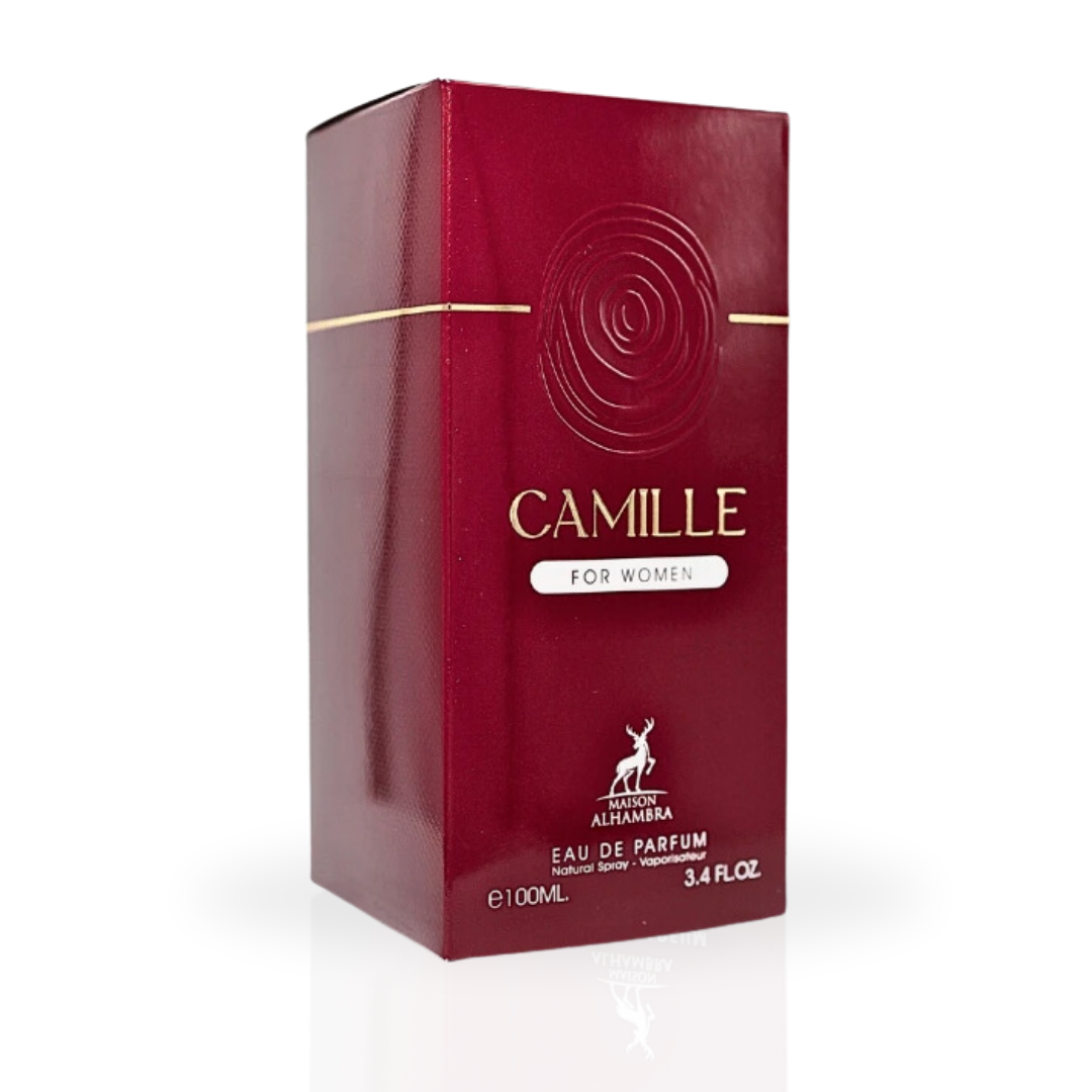 Camille Eau de Parfum Spray for Women 100ml by Maison Alhambra Long-Lasting Elegant & Feminine Fragrance