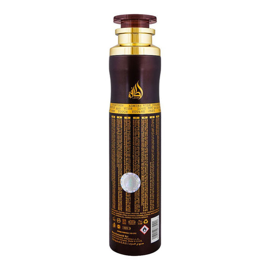 Lattafa Ramz Gold Air Freshener 300ml - Long Lasting Luxury Sweet Fruity Oriental Fragrance Room Spray for Home & Office
