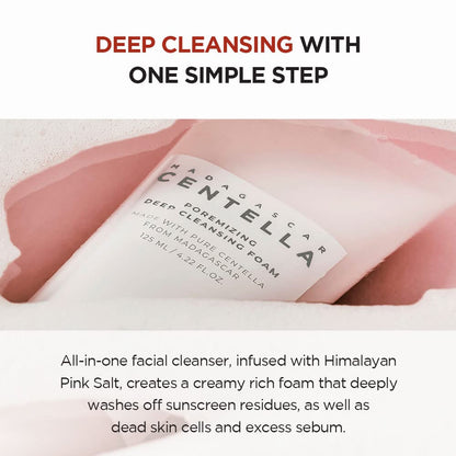 SKIN1004 Madagascar Centella Poremizing Deep Cleansing Foam 125 ml Deep Pore Cleansing & Oil Control (K Beauty)