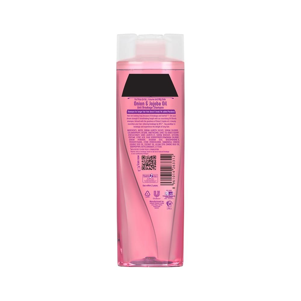 Sunsilk Oil Blends Anti Breakage Shampoo With Onion & Jojoba Oil 380ml