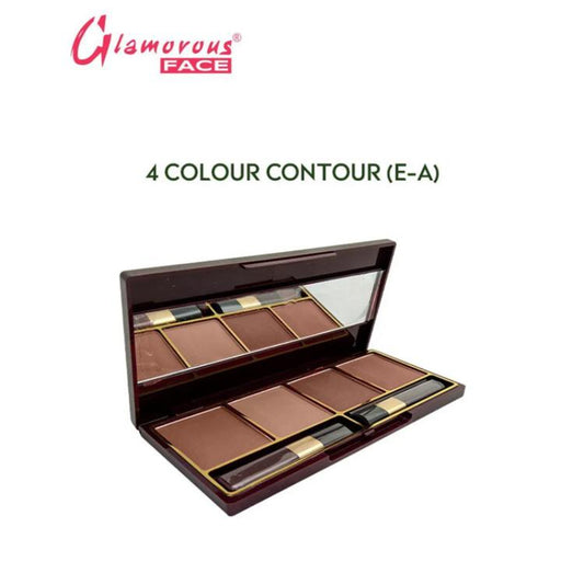Glamorous Face 4 Color Contour & Bronzer Pallete (GROUP E A)